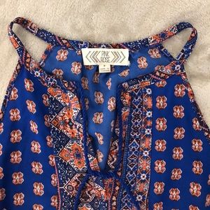 Pink Rose Top, Size Small